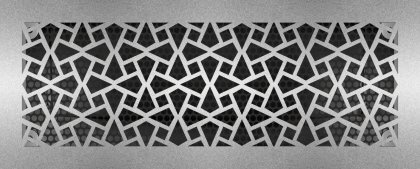 Алюминиевая решетка с орнаментом Конус арт.13/1 купить в Air grille Конус